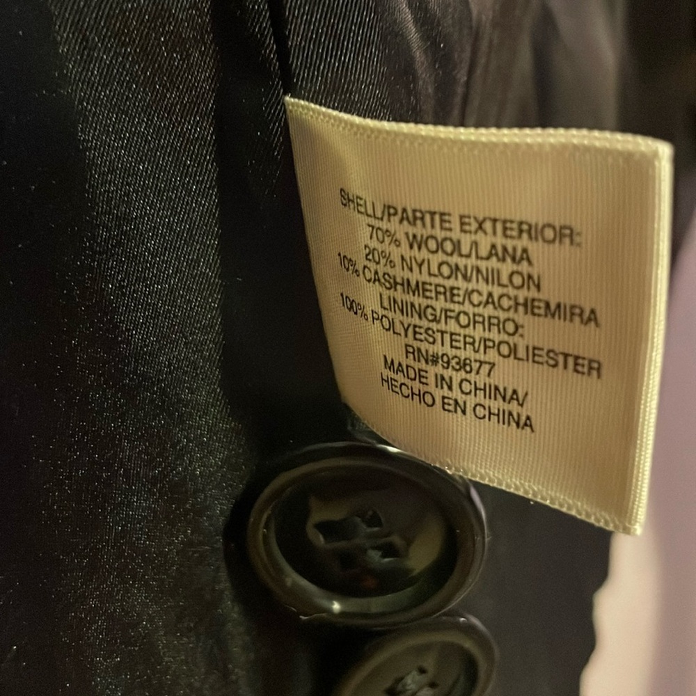 St. John’s Bay Wool Peacoat - Picture 9 of 10